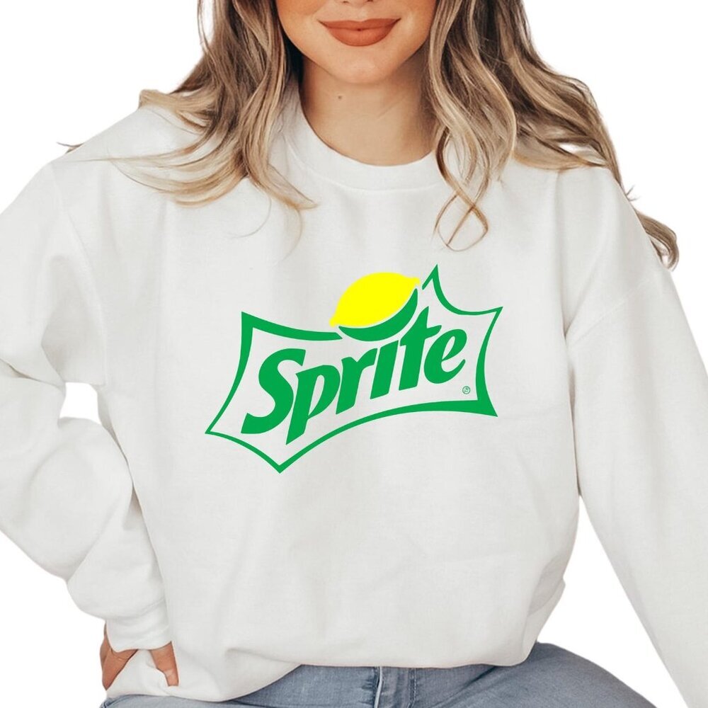 Sprite Addiction Sprite Crewneck Sweatshirt, Gift for Sprite Soda Lover